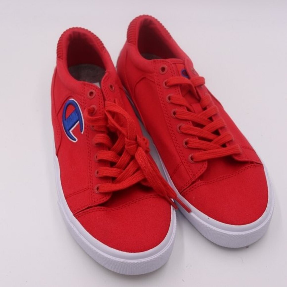 Champion Life Fringe Low Canvass Red Sneakers 9